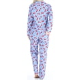 thumbnail image 2 of PajamaMania Women and Women's Plus Long Sleeve Pajama, 2-Piece Female Pant Set, 2 of 5