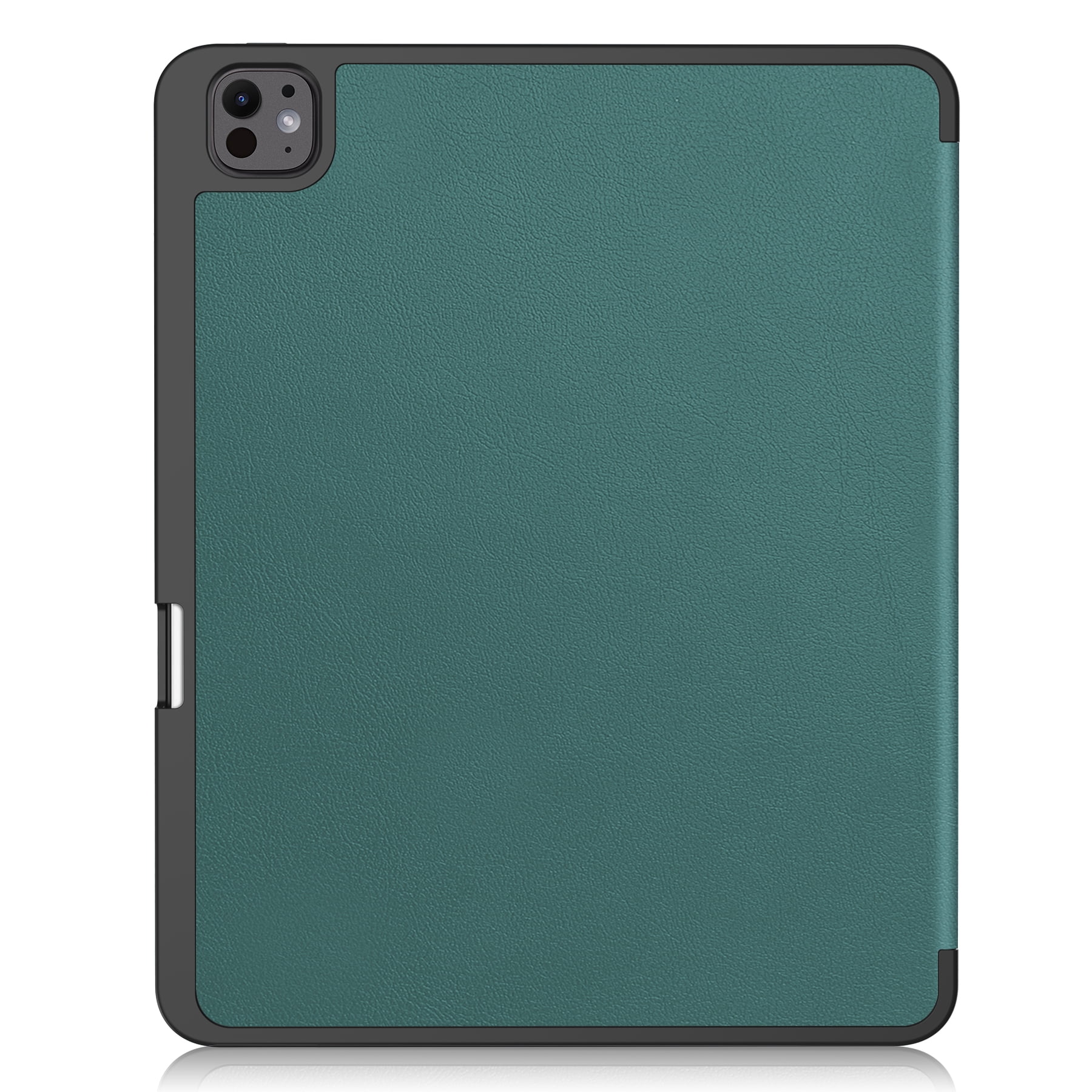 Allytechgroup iPad Pro 13 M4 2024 Case, Slim Flip Smart Cover Auto Sleep Wake with Pencil Holder Multi Angle Veiwing Stand Shockproof Case for Apple iPad Pro 13 inch 2024,Darkgreen