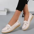 thumbnail image 4 of Vedolay Casual Shoes Women Women's Slip on Loafer Shoes Comfortable Knit Walking Flats Leisure Shoes,Beige 7.5, 4 of 5
