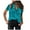 Sky Blue, variant on Xihbxyly Silk Shirts for Women, Women's Button Down Shirts Satin V Neck Short Sleeve Casual Work Blouse Tops with Pocket