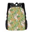thumbnail image 3 of Balery Snake And Floral Backpack for Men and Women - Durable 600D Oxford Cloth -Large Capacity, Water-Resistant School, Travel, and Hiking Bag, 3 of 9