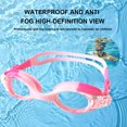 thumbnail image 4 of Gafas de piscina para niños con espejo de doble fila con protección total Protección UV antivaho, Pink, 4 of 5