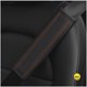 thumbnail image 1 of Almohadilla para el hombro para cinturón de seguridad de automóvil con relieve de cuero de fieltro de piel tridimensional, funda para cinturón de seguridad, accesorios para automóvil para evitar el, 1 of 6