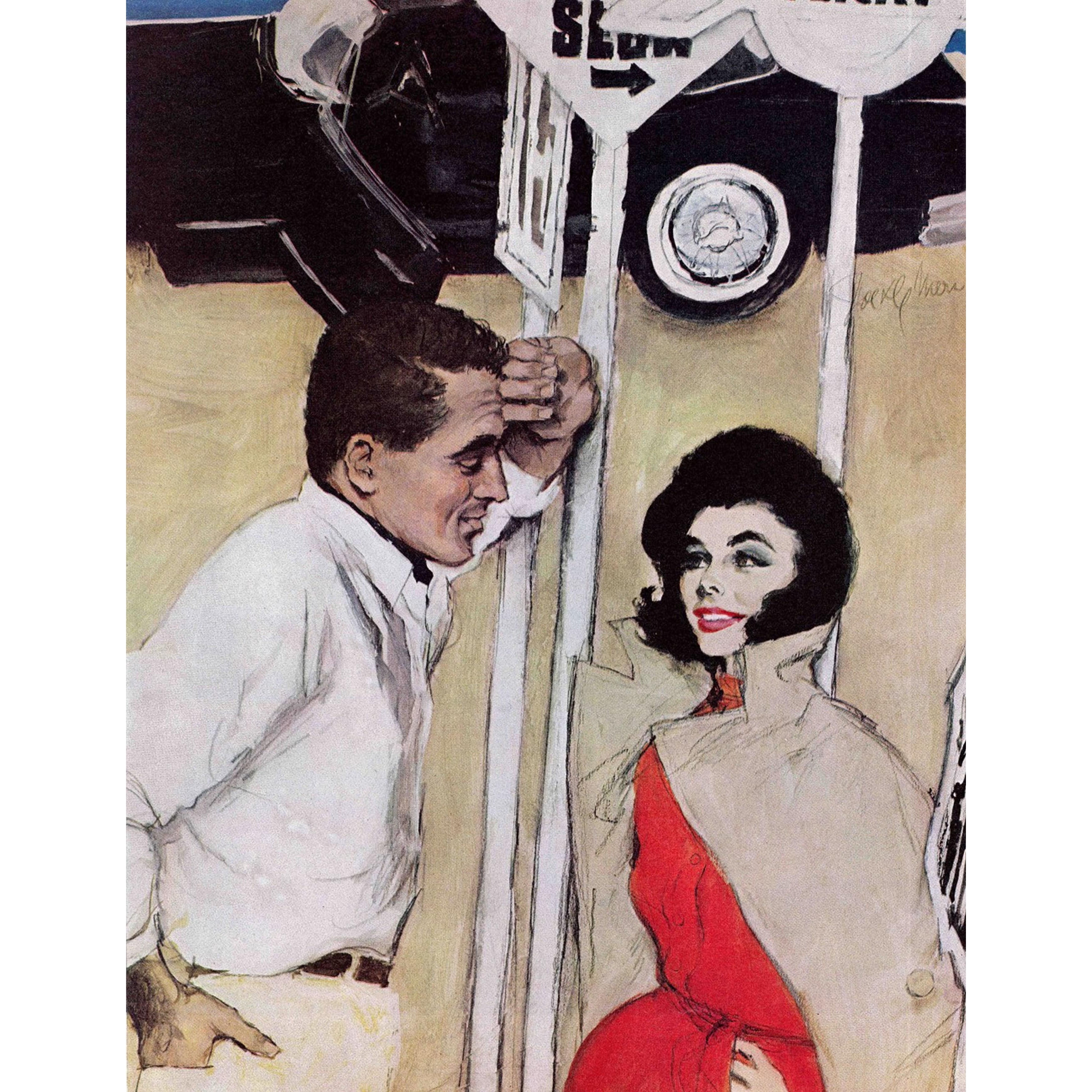 Marmont Hill "Handsome Samaritan" by Joe de Mers Painting Print on Canvas