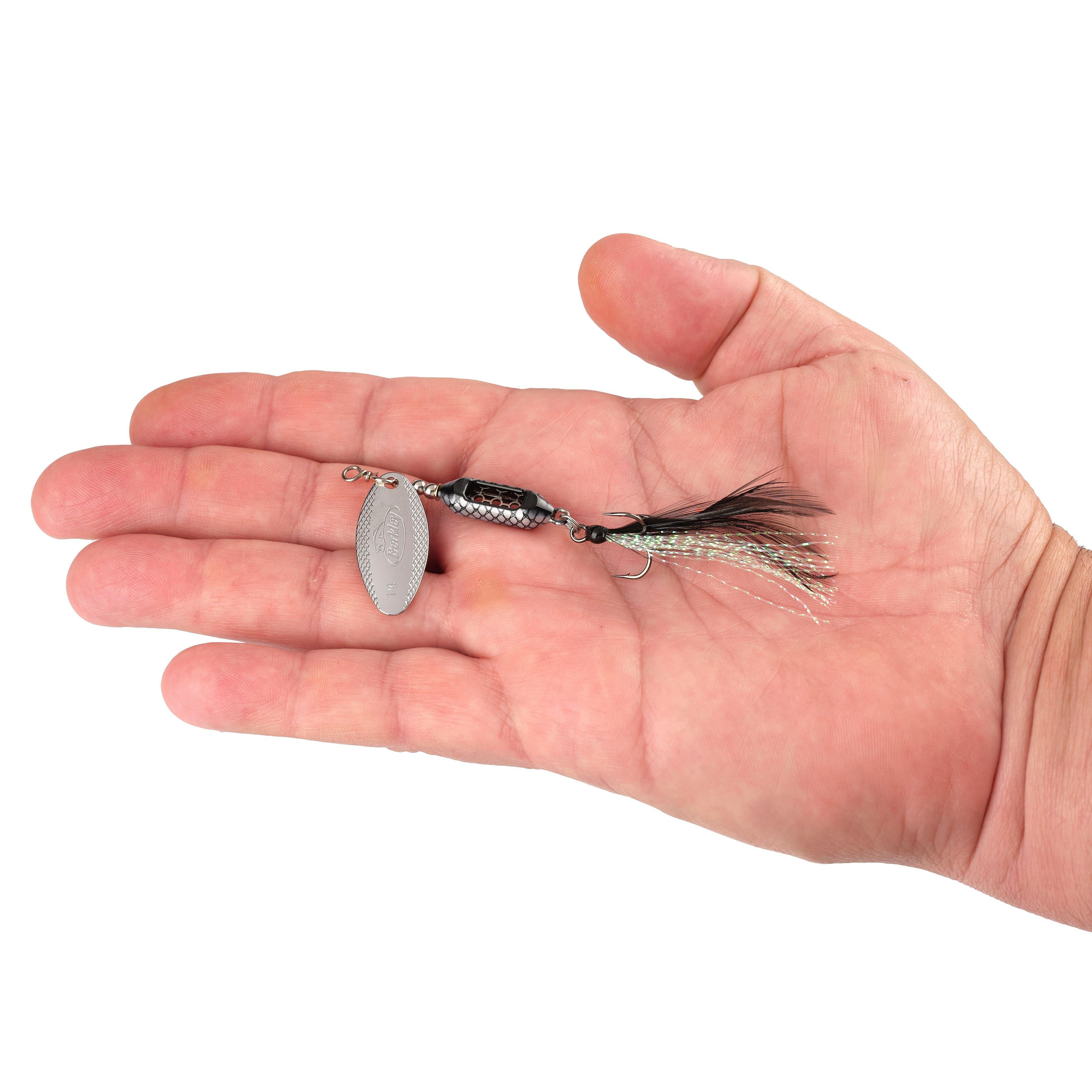 Berkley Dough Rider, 1/4 oz, Black/Silver