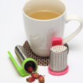 thumbnail image 2 of MesaSe Tea Strainer Food Grade Rust-proof Stainless Steel Hanging On Cup Style Tea Infuser With Handle for Home, 2 of 9