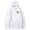 White, variant on HAYIMI Women USA Print Sweatshirt Oversized Hoodie Loose Long Sleeve Pullover with Drawstring Pocket Vintage Graphic Hooded Tops for Fall Winter Daily Walking