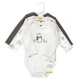 thumbnail image 2 of Hudson Baby Cotton Long-Sleeve Bodysuits, 3- Pack, Newborn- 24 Months, 2 of 5