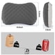 thumbnail image 4 of Almohada UWILLION ultraligera inflable para acampar ergonómica, gris, 4 of 7
