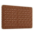 thumbnail image 1 of Pemberley Row Vegan Leather Walnut Brown Headboard Rectangular Wall-Mount Twin, 1 of 8