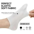 thumbnail image 4 of Elutong No Show Socks Mens, 8 Pairs Non Slip Invisiable Cotton Socks with Low Cut 5.5-11, 4 of 7