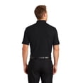 thumbnail image 5 of Zfeel Men High Performance Pure Dry Fit Poly Polos, Comfortable Short Sleeve Shirt, Black, S, 5 of 5