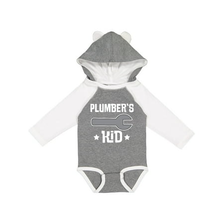 

Inktastic Plumbers Kid Boys or Girls Long Sleeve Baby Bodysuit