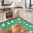 thumbnail image 3 of Kitchen Rugs Sets Of 2,Green Christmas Tree Pattern Anti Fatigue Kitchen Mat Rugs Non Slip Washable,Decorative Kitchen Floor Mats for Kitchen,Sink,Laundry,17"X47", 3 of 5
