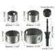 thumbnail image 2 of Bi-Metal Orificio Sierra Juego, 1-1/4" (32mm) 1-1/2" (38mm) HSS (Alta Velocidad Acero) Orificio Cortador Taladro para Metal Madera Plástico PVC Tablero Gris 4 Piezas, 2 of 6