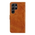 thumbnail image 6 of Designed for Samsung Galaxy S25 Ultra Case Wallet, Women Girls Flip Folio Cover with PU Leather Kickstand Credit Card Holders Slots Wrist Strap Full Body Protection Phone Case for S25 Ultra, Brown, 6 of 10