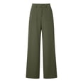 thumbnail image 7 of Aofany Dress Pants Women Stretchy Business Casual Work Pants Straight Leg Slacks for Office, 7 of 7