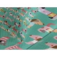 thumbnail image 4 of Ambesonne Dog Lover Quilted Bedspread Set 3 Pcs, Abstract Dress, King Size, Multicolor, 4 of 5