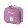 thumbnail image 1 of Grand Sac Organisateur d'Outils Portable avec Poignée pour Voyage Maison Camping Randonnée Tissu Gris Rangement Style -25x22x12cm Utilitaire Spacieux pour Fournitures, 1 of 2