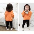 thumbnail image 2 of Children's Autumn Winter Trendy Kids Boys Girls Leggings Plush Thick Pants Keep Warm Trousers Wear Versatile Threaded Pants, 2 of 6