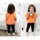 thumbnail image 2 of Children's Autumn Winter Trendy Kids Boys Girls Leggings Plush Thick Pants Keep Warm Trousers Wear Versatile Threaded Pants, 2 of 6