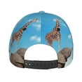 thumbnail image 4 of Goofa Elephant Giraffe Printed Baseball Cap for Men and Women - Adjustable Unisex Hat for Sports and Casual Wear,Sun protection Casual Outdoor Everyday Fashion Cap, 4 of 9