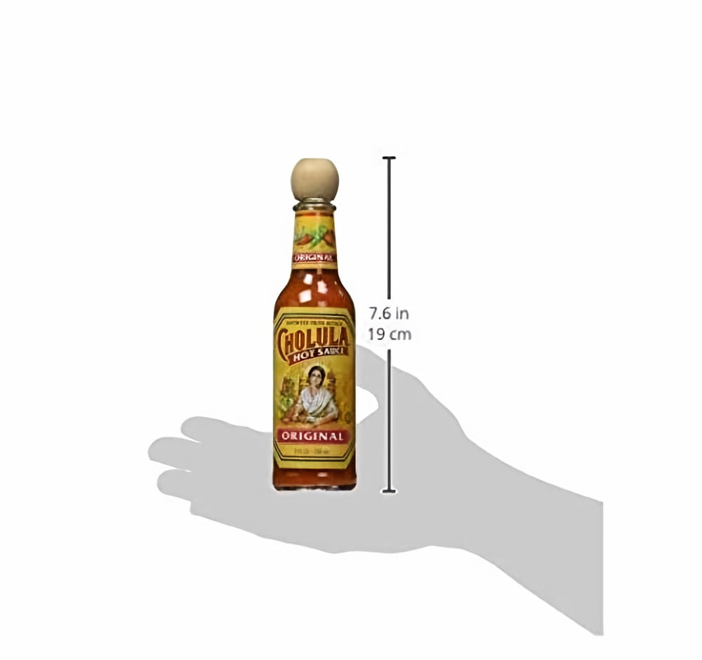 Cholula Hot Sauce, Original, 5 fl oz (Pack of 18)