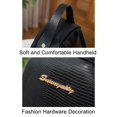 thumbnail image 3 of Fiudx Liquidación de ahorros de verano Mochila nueva con patrón Retro, decoración de moda, práctica, de gran capacidad, con cremallera, bolso cruzado, 3 of 7