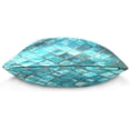 thumbnail image 2 of GZHJMY Blue Glass Mosaic Pillow Cover 16 x 16 Inch, Soft Decorative Cushion Case Square Throw Pillow Cover for Sofa Living Room Couch Home Decor, 2 of 7