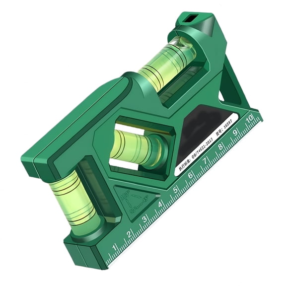 ZEPARO Small Leveler Tool,Multifunctional Small Leveler Bubble Small Leveling Tool,Accurate Leveling Measuring Tool Carpenter Leveler for Home Commercial Use