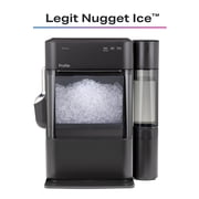 GE Appliances Profile Nugget Ice Maker, Carbon Black