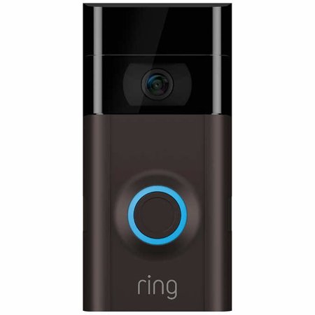 RING Video Doorbell 2 w/ Bonus Chime and 1 Year Ring Video Cloud