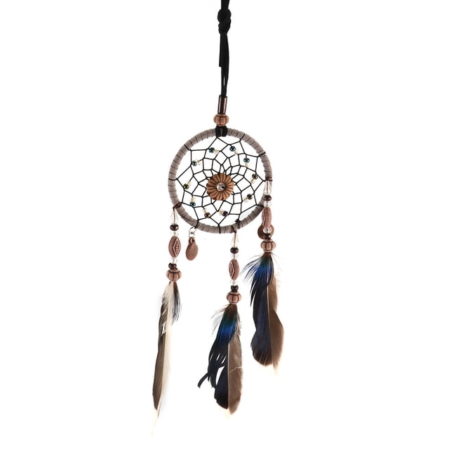 Colgante De Coche, Artesanía, Atrapasueños, Pluma Colgante, Adorno Para Espejo Retrovisor De Coche, Decoración Automática, Accesorios Embellecedores Para Regalo matsuzay VI005983-00