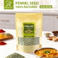 thumbnail image 5 of Soeos Whole Fennel Seeds, 8oz (227g) Resealable Bag, Non-GMO, Vegan, Gluten Free, Kosher, 5 of 6