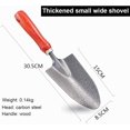 thumbnail image 3 of Gardening Tool Kits, 4pcs Succulent Transplanting Tools Mini Bonsai Tools, with Mini Rakes Shovel and Spade for Garden and Home, 3 of 5