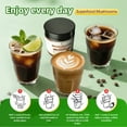 thumbnail image 4 of Mushroom Coffee Powder, Mushroom Supplement Powder, Mushroom Blend Complex for Focus & Memory,Brain, 2.5Oz(70g), 4 of 8