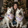 thumbnail image 4 of Dog Bandana 2 Pack,Ballet Princess Girls Pattern Bandanas for Dogs,Cat Bandana,Small/ Large Dog Bandana 2 Size,Dog Bandanas, 4 of 6