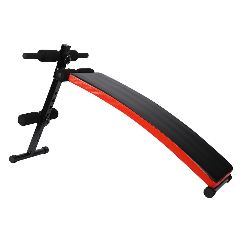 Folding Sit Up Bench Adjustable Gym Weight Bench Abdominal Board