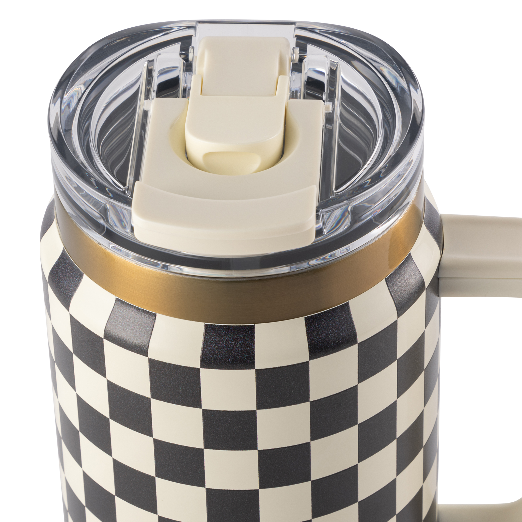Thyme & Table Luna 32 oz Stainless Steel Tumbler with Handle photo 2
