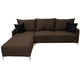 thumbnail image 5 of Sala Esquinera Caslon EL BAZAR STORE Chocolate 260x180 cm Lino Nacional Modular, 5 of 6