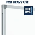 thumbnail image 2 of Quartet Standard DuraMax Porcelain Magnetic Whiteboard 8 x 4 Silver Aluminum, 2 of 5