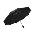thumbnail image 1 of Wovilon Beach Umbrella Umbrellas For Rain Windproof Automatic Umbrella Reverse Folding Business Umbrella With Reflective Strips, 1 of 4