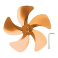 thumbnail image 2 of Durable Lightweight Stove Fan Blade, 5 Blade Design Enhances Air Circulation, Improves Heating Efficiency, Simple Installation, 2 of 8
