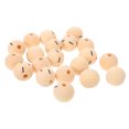 thumbnail image 4 of KONTONTY Small Wood Beads For Crafts Diy Wood Beads 20Set 1In, 4 of 8