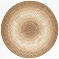 thumbnail image 1 of Rhody Rug TR52R048X048 4 ft. Twin River Round Rug, Natural & Multi Color, 1 of 1