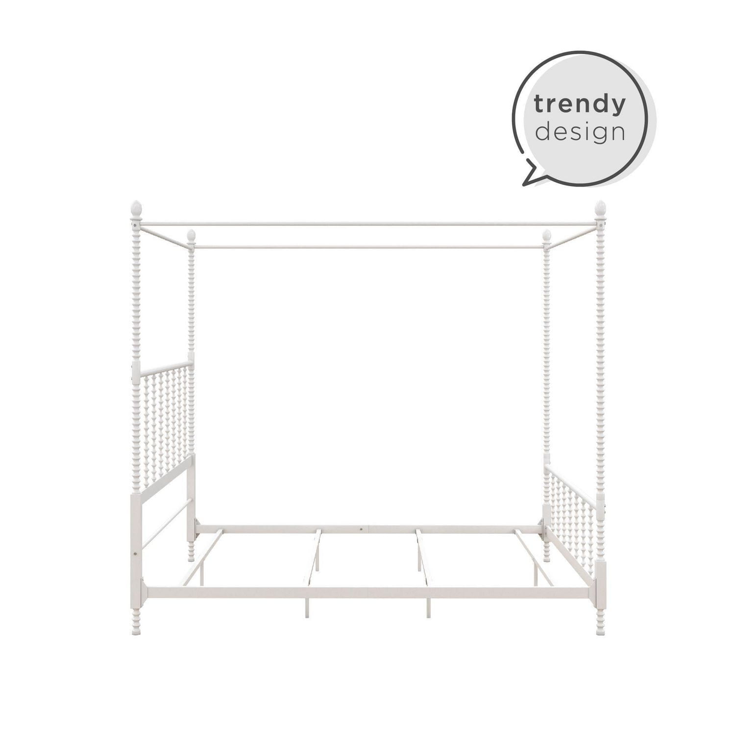 Jenny Lind Metal Canopy Bed