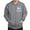 Graphite Gray, variant on CafePress - Element Meh Zip Hoodie - Zip Hoodie, Classic Hooded Sweatshirt with Metal Zipper
