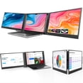 thumbnail image 1 of Extensor de pantalla para portátil QQH Z80A, 15.6 pulgadas, FHD IPS, triple monitor, 1 of 8