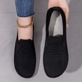 thumbnail image 4 of CAIXAI Walking Shoes for Women Orthopedic Dress Shoes for Women Lightweight Knit Upper Embroidery White Sneakers for Women Walking Anti-Skid Adjustable Upper Mary Jane Flats Hands-Free Barefoot Shoe, 4 of 4