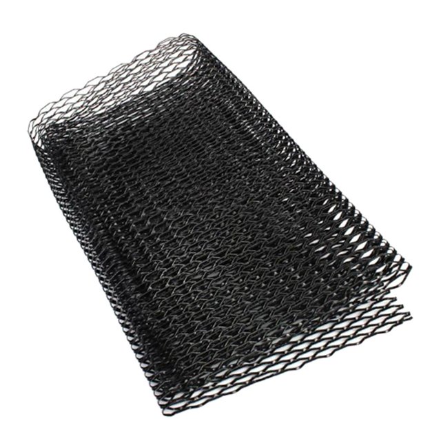 Negro 40x13 "forma auto del de la aleación de aluminio 4x8m m de la Baoblaze Parrilla delantera Parrilla de la parrilla de la cubierta